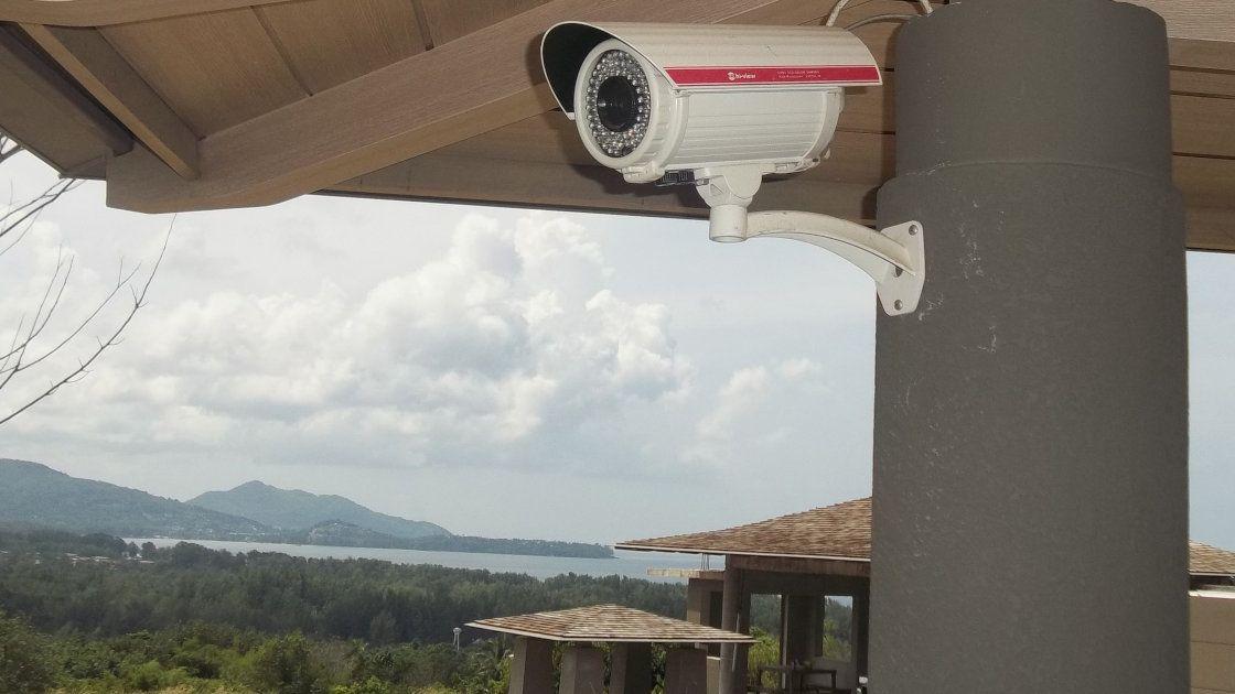 CCTV in a Phuket Villa